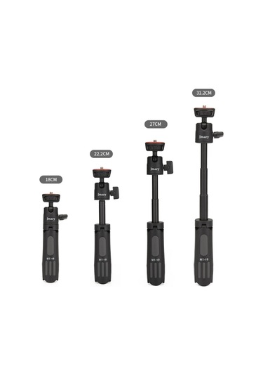 Sones Jmary Mt19 Masaüstü Standı Taşınabilir Mini Selfie Çubuğu Kamera Cep Telefonu Tutucu Tripod