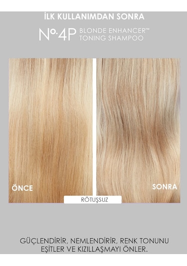 Olaplex Nº.4p Blonde Enhancer Toning Shampoo - Renk Koruyucu & Bağ Güçlendirici Mor Şampuan 250 ML