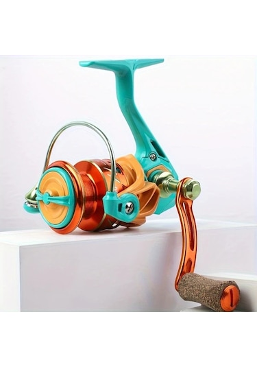 Xuweiwei 5000-hc Bıllıngs Hc1000-6000 Serisi Metal Makara Balıkçılık Makinesi 10kg Çözme 5.2:1 Dişli Alüminyum Tatlısu Tuzlusu