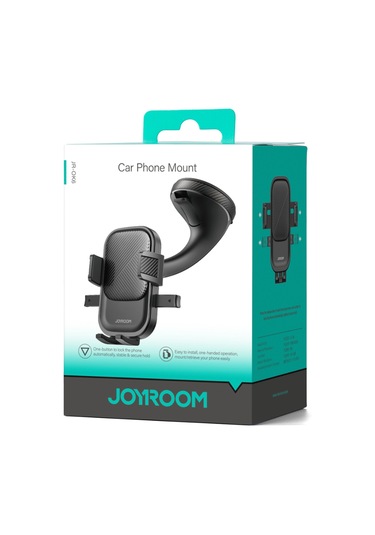 Joyroom Jr-ok6 Araç Ön Cam Telefon Tutacağı Siyah