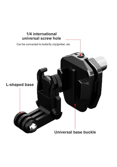 Puluz Motosiklet Ön Cam Aksiyon Kamera Montaj Klipsi