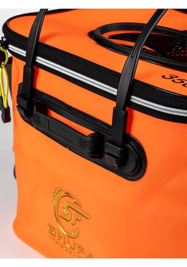 Shufa Katlanabilir Balıkçı Kovası Çok Fonksiyonlu Taşınabilir Yem Kovası Kamp Için Canlı Balık Kabı Sff8679120680987