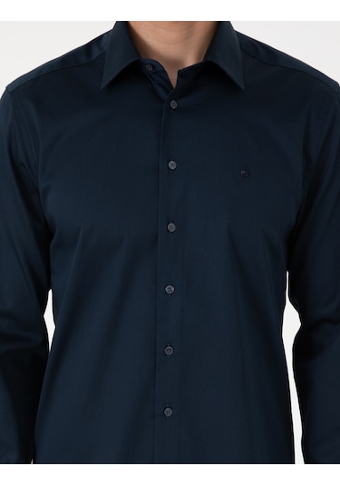 Pierre Cardin Erkek Lacivert Gömlek Basic 50305127-vr033 Lacivert