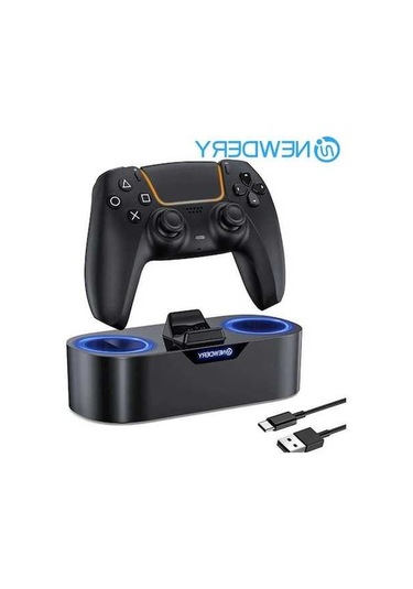 Novahub Newdery Ps5 Tek Denetleyici Şarj İstasyonu, Playstation 5 Ve Çift Sense Edge, Amerika Birleşik Devletleri İçin As Picture