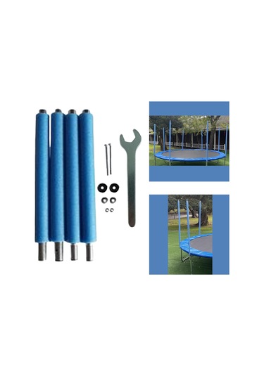 Suntek 4 Adet Trambolin Direkleri Yedek Evrensel Çelik 1,76m