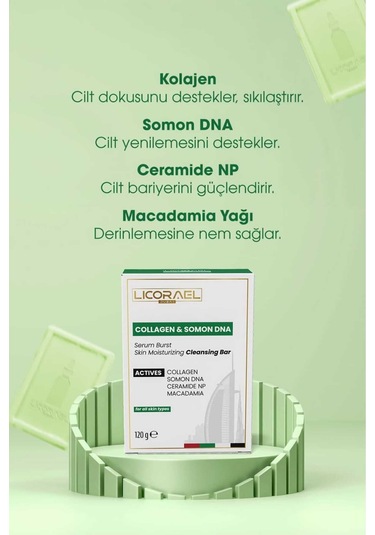 Collagen & Somon Dna 120 G Sabun