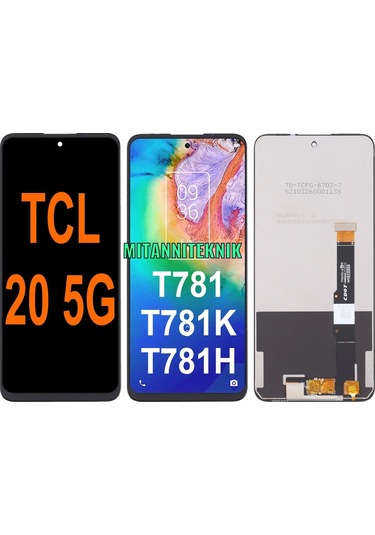 TCL 20 5G Lcd Ekran Dokunmatik
