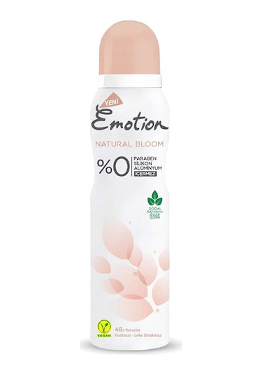 2 Adet Natural Bloom Kadın Deodorant Sprey 150 ml