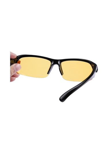 Sones Sarı Lensli Parlama Önleyici Gece Görüşlü Gözlük Erkek/kadın Sürücü Güvenlik Güneş Gözlüğü
