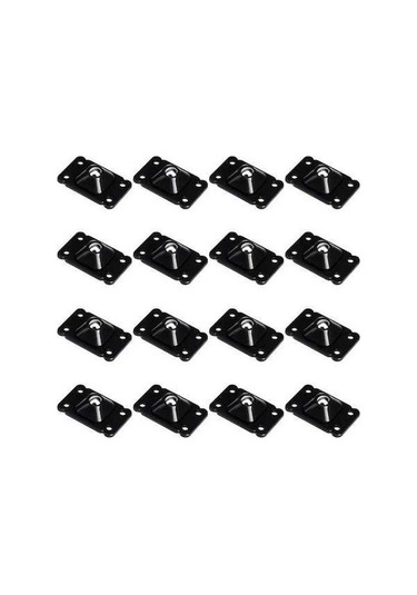 Flybuy 16 Adet Evrensel Mini Döner Tekerlek - 360 Derece Paslanmaz Çelik, Kendinden Yapışkanlı, Sessiz, Dayanıklı, Kolay Kurulum, Mutfak Ve Ofis İçin -