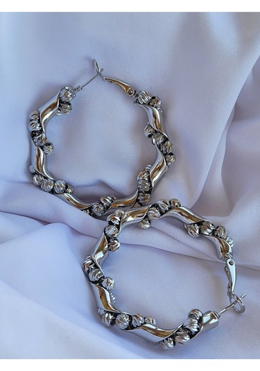 Dorika Sarmal Model Halka Model Silver Gümüş Renk Silver