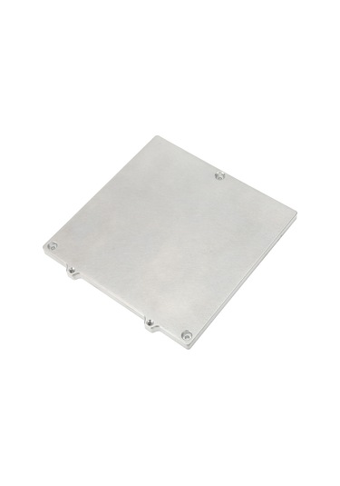 Tenfowee Voron V0/v0.1 3d Yazıcı Z Ekseni Isıtma Yatağı Destek Plakası - 120x120x6mm Alüminyum Levha, M3 Yuvarlak Delikli, Isı Dayanıklı, Keskin İşçilik