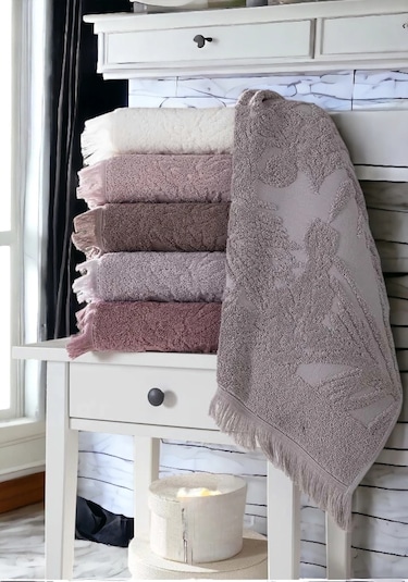 Pupilla Miami 6lı El-yüz Havlusu 50x90 Cm Asorti Karışık