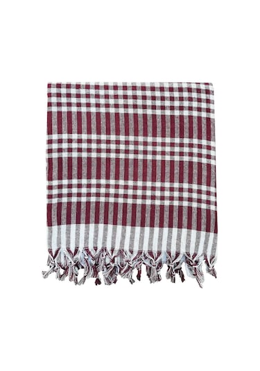 170x170 Pötikare Yer Sofra Bezi Piknik Masa Örtüsü Saçaklı Yeşil