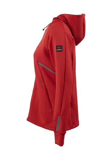Cresta Outdoor Reflektör Baskılı Kapüşonlu Kadın Hafif Ceket