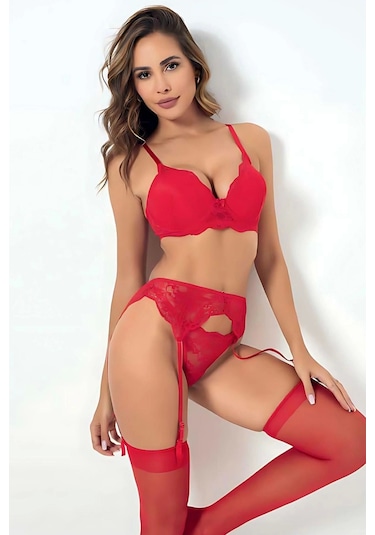 Jartiyer Takım Kadın 2135 Siyah