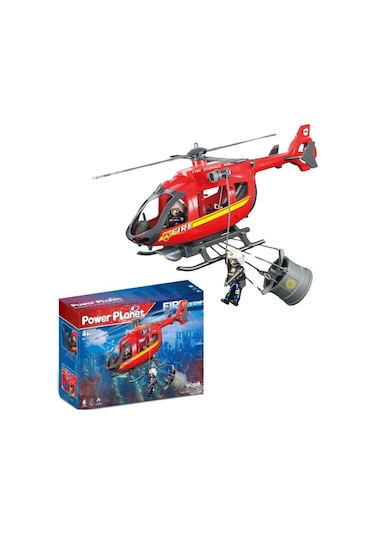 Yangın Söndürme Helikopteri Yapı Seti