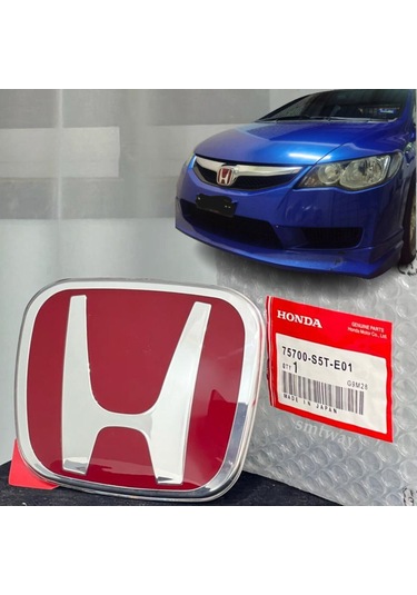 HONDA CİVİC 2006-2012 FD6 KIRMIZI H ÖN PANJUR LOGO-ABLEM