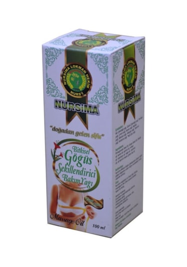 Nursima Göğüs Şekillendirici Bakım Yağı 100 ML