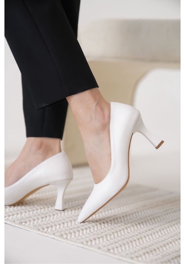 Trendella Kadın Beyaz Stiletto Tr12ms06b