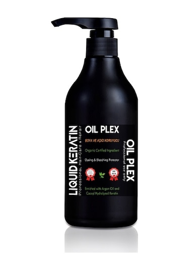 Liquid Keratin Oil Plex Boya ve Açıcı Saç Koruyucu 500 ML