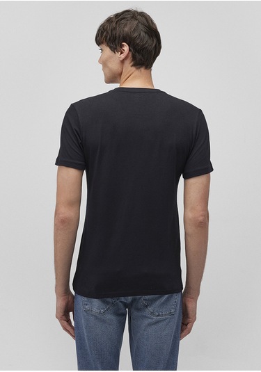 Mavi - 2Li Basic Tişört 0611283-900 Siyah
