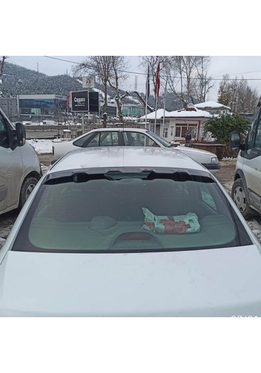 Renault Symbol Spoiler Arka Cam Üstü - Siyah Sd 2009-2013