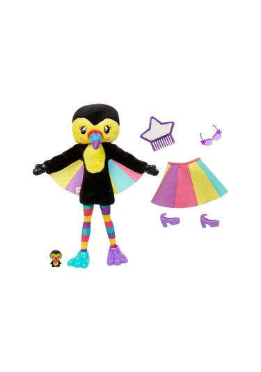 Cutie Reveal Tropikal Orman Serisi Bebekler Tukan