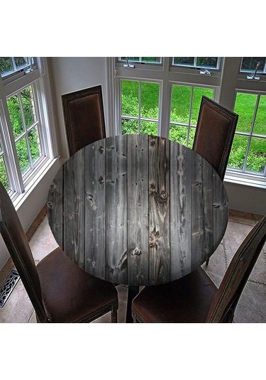 Suntek Su Geçirmez Masa Örtüsü İçin 120 Cm Yuvarlak B