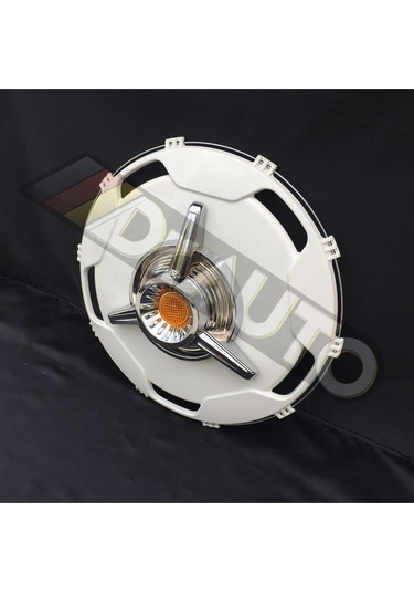 22.5 İnç Büyük Model Sarı Fırfırlı Jant Kapağı 4'lü Takım