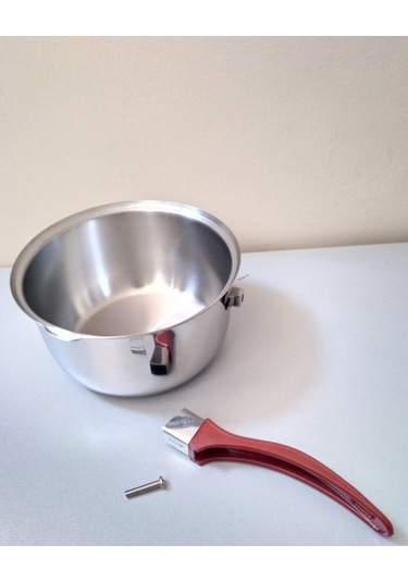 Kaçerola Paslanmaz Çelik Sos Tenceresi, Süt Kaynatma Cezvesi, Yum