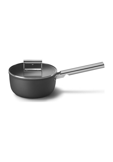 Smeg Cookware 50's Style Siyah 20 Cm Sos Tenceresi