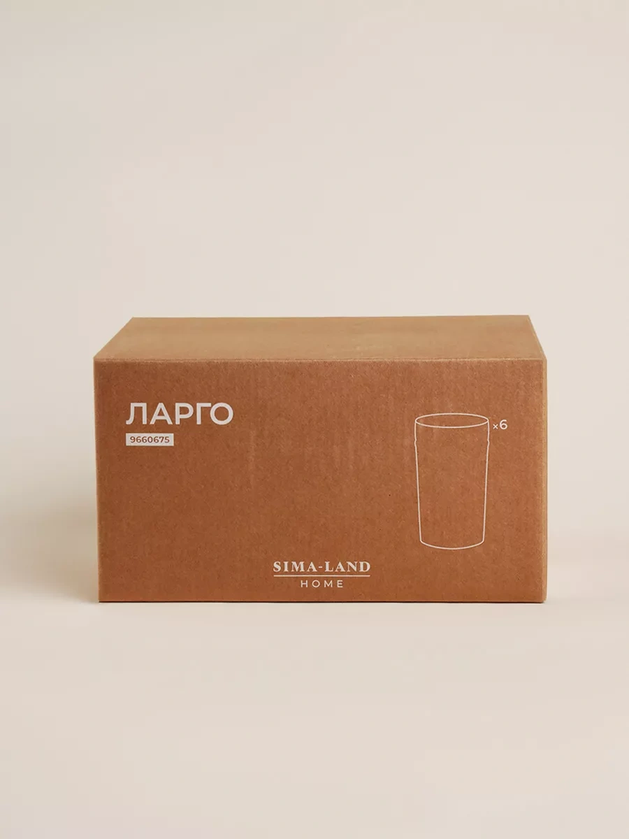 Sl Home Laro 400 Ml Cam Bardak Seti, 6'lı 254857852 Beyaz