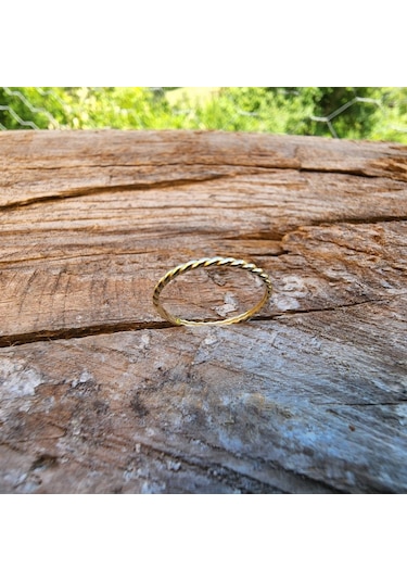 Elis Burma Telli Taşsız Evlilik Alyansı- Modern Tasarım Minimal 1 552950049