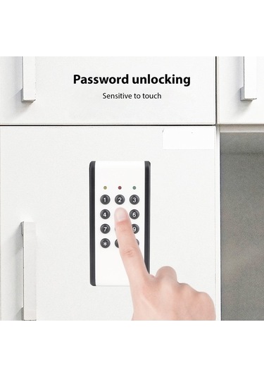 Pazly Dokunmatik Gizli Kodlu Kilit - Şifreli Dolap Ve Sandık Kilit Sistemi, 4xaaa Pil Gerekiyor, Pil Dahil Değil