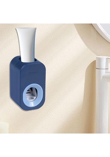 Suntek Magideal Ev Banyo Otel C İçin Otomatik Diş Macunu Dispenseri Mavi