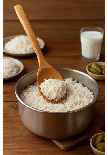 Ahşap Yemek Hazırlık Kaşığı 27 Cm Ahşap