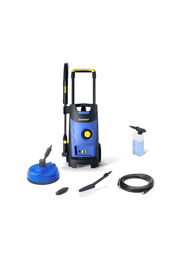 Michelin MPX19ELP 1900 W Basınçlı Yıkama Makinesi + Zemin/Araç Yıkama Fırçası