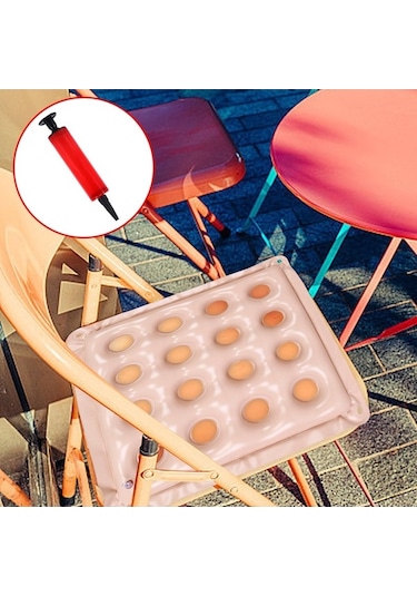 Didadodo Yatak Yarası Suntek Şişme Minderleri Koltuk Karşıtı Bej Bej Hg Bej