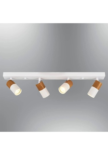 Özcan Aydınlatma 1425-4-01 Dima 4'lü Spot Beyaz Beyaz