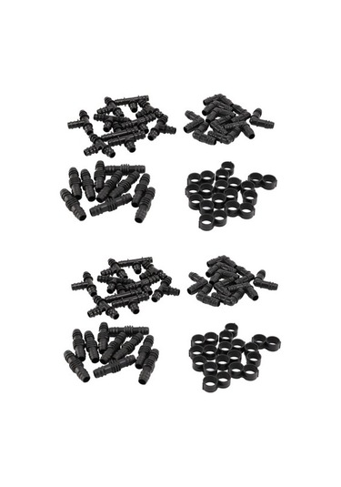 1/2 Inç Boru Bağlantılı Konnektörler Için 2x Sulama Bağlantı Parçaları Kiti Damlama Veya Yağmurlama Sistemleri 0219 Diğer