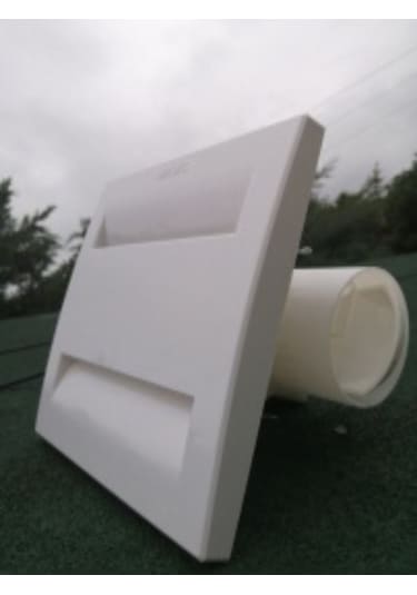 Aırluks Radyal 180M3 Sessiz Tavan Tipi Banyo Fanı Beyaz