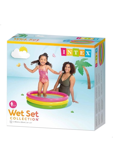 Wet Set Collection Şişme Taban 3 Boğumlu 86x25 Cm Çocuk Bebek Hv. Çok Renkli
