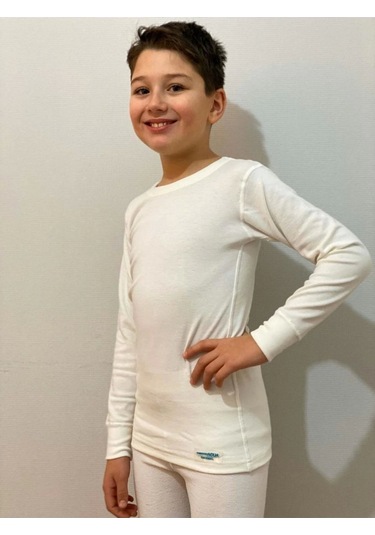 Aqua Cm2511 Termal Çocuk Uzun Kol Fanila Siyah