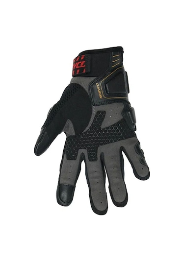 Motosiklet Eldiveni Karbon Fiber Koruma Deri Microfiber Kumaş Motor Eldiven