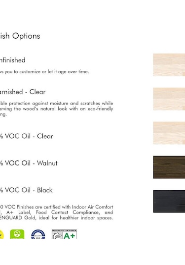 Ela Wood Working Masif Ağaç Çekmeceli Orta Sehpa 120 X 60 Naturel