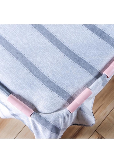 Yeşil 24pc Çarşaf Kaymaz Klipler Sabit Toka Yorgan Kelepçeleri Raptiye Cihazı Ev Gereçleri 4 Yeşil