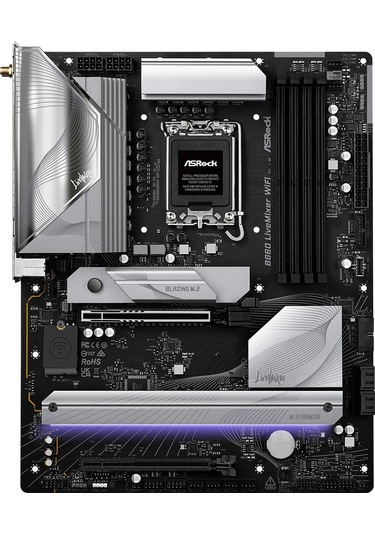Asrock B860 Live Mixer Wifi Lga1851 Ddr5 8666mhz+ Oc Atx Gaming Aaaa11asr0032