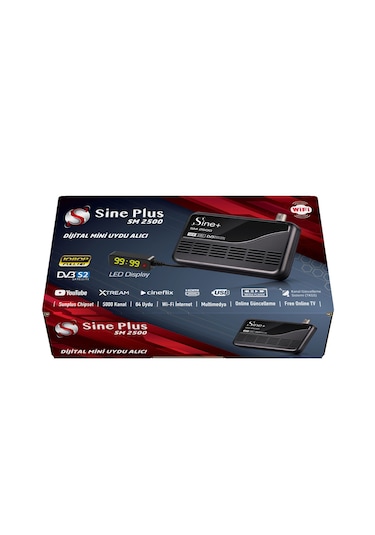 Sine Plus SM2500 HD Uydu Alıcısı