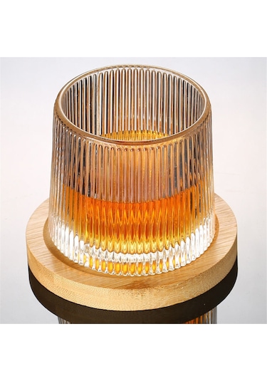 Xurunkeji 10 Adet Şarap Bardakları Masa Altlıkları Şarap Bardakları Döndürme Cam Bardak Altlığı Şarap Altlığı Çay Fincanı Altlığı Bardak Altlığı Ceviz Ceviz